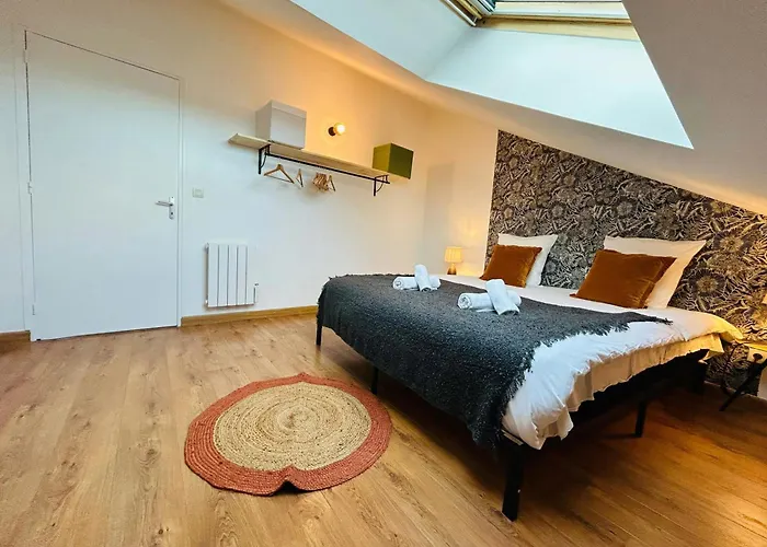 Appartement Le Spacieux Couturier Calme Gare Centre Reims